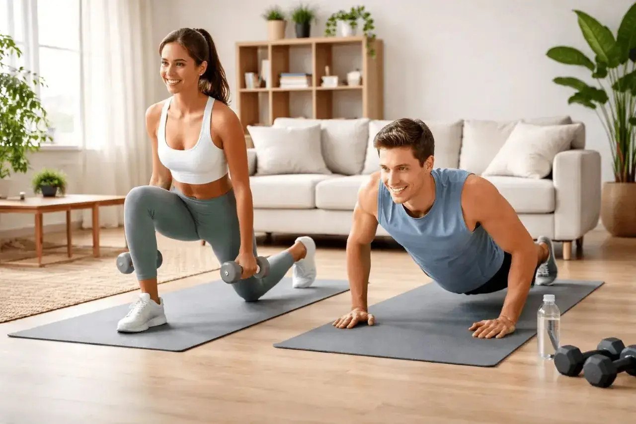 Stay Fit Without Gym: 10 Easy Home Workouts for Beginners (No Equipment) 7 Stay fit without a gym
