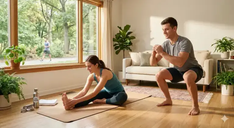 Stay Fit Without Gym: 10 Easy Home Workouts for Beginners (No Equipment) 9 Fitness without Gym